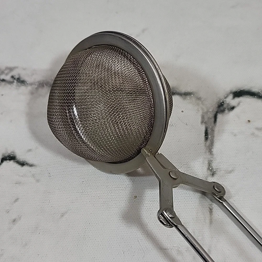 Vintage Kitchen Gadgets Random Lot Tea Strainer Scoop Melon Baller Tongs Cracker